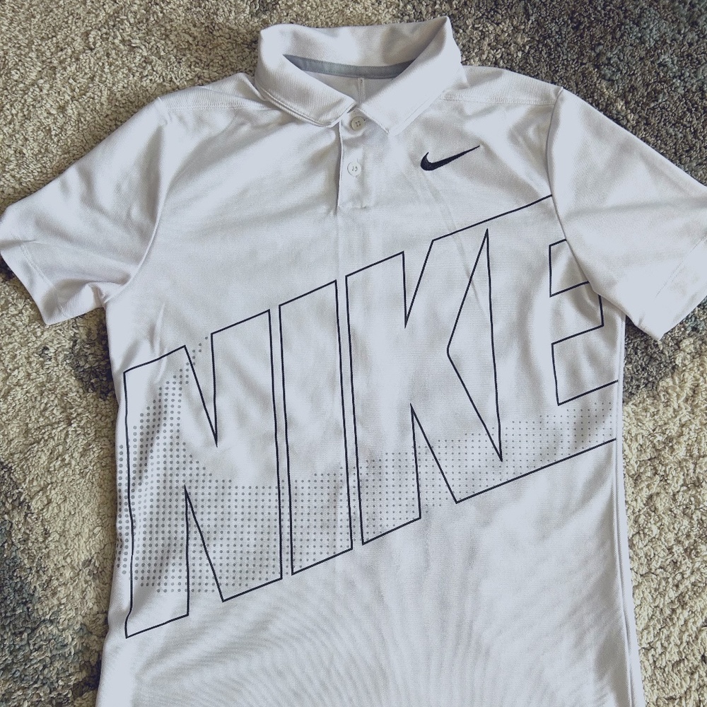 Nike golf polo, boys size large
